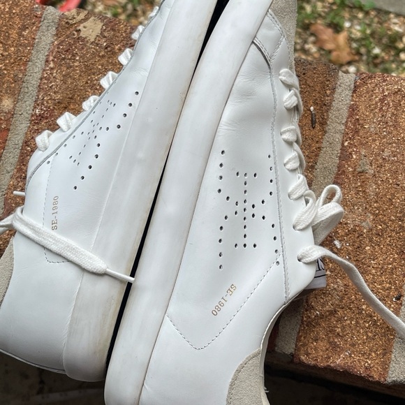 Sam Edelman White  Leather Sneakers Mens Size 10.5M main image 8